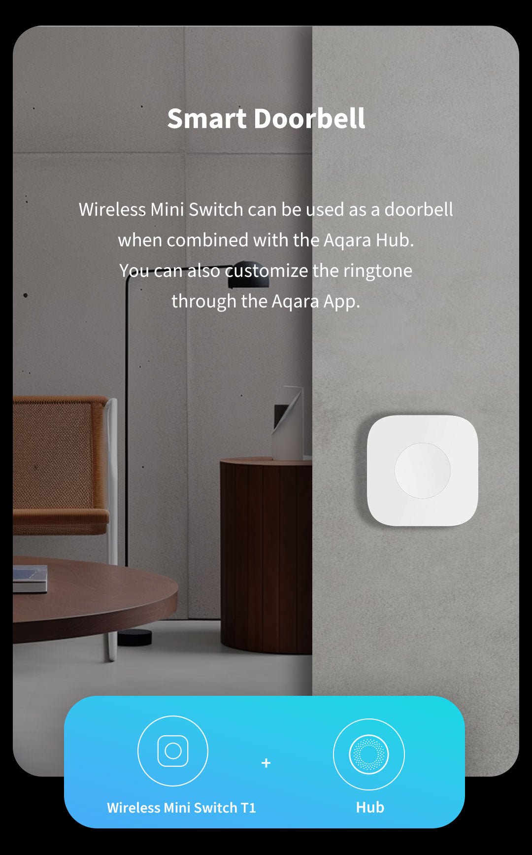 Aqara T1 Wireless Mini Switch