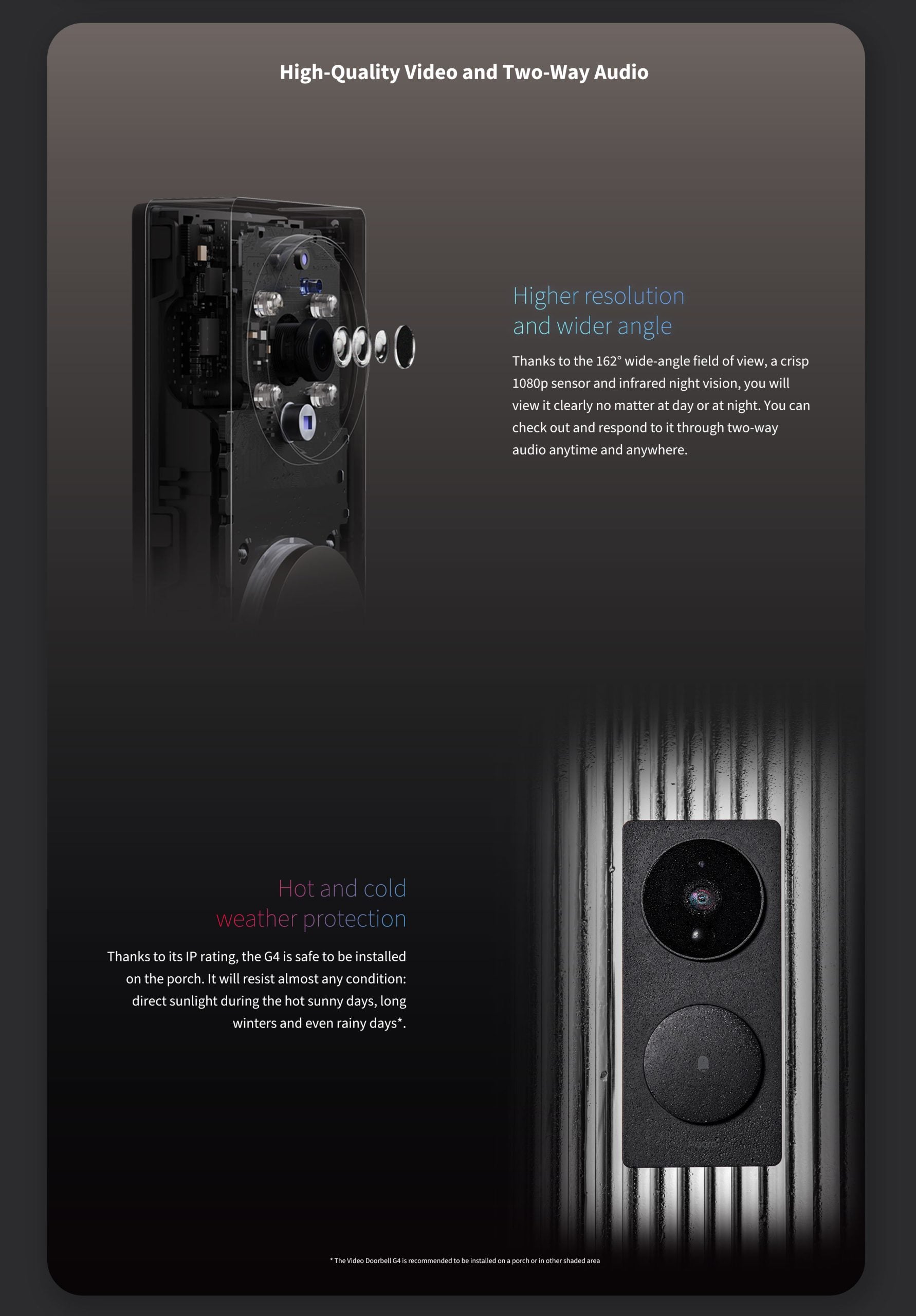 Aqara G4 Smart Video Doorbell