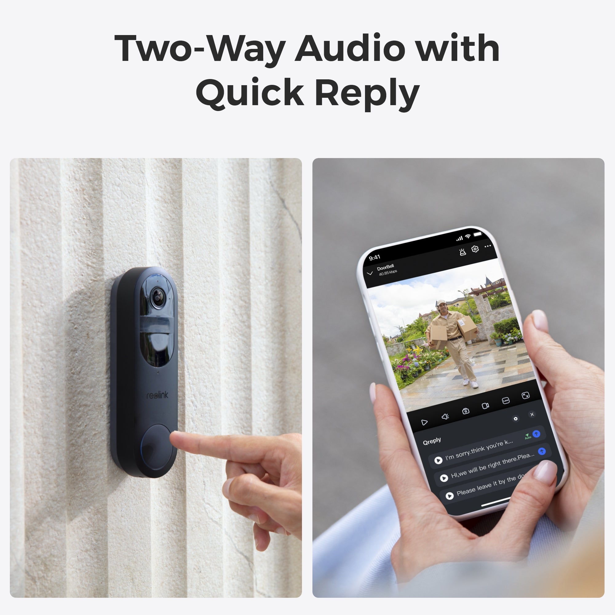 Reolink Video Doorbell Battery