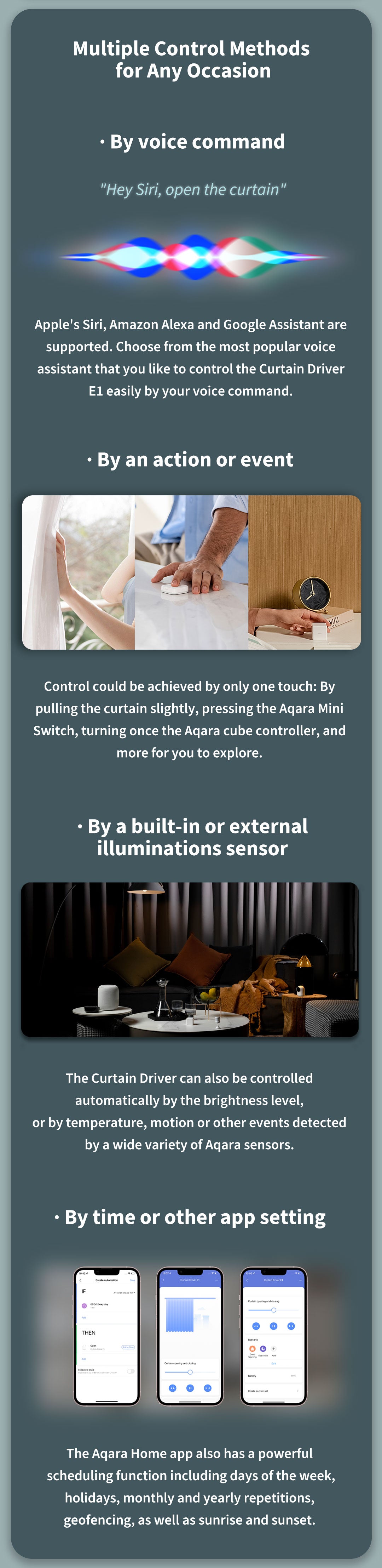 Aqara E1 Smart Curtain Driver