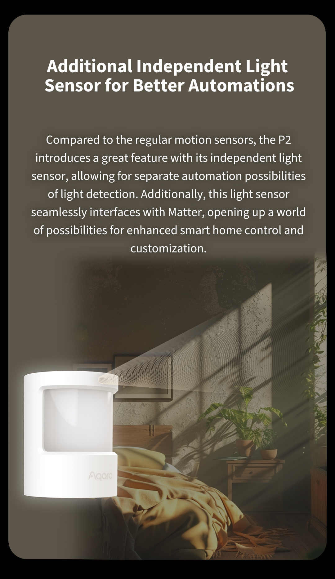 Aqara P2 Motion and Light Sensor