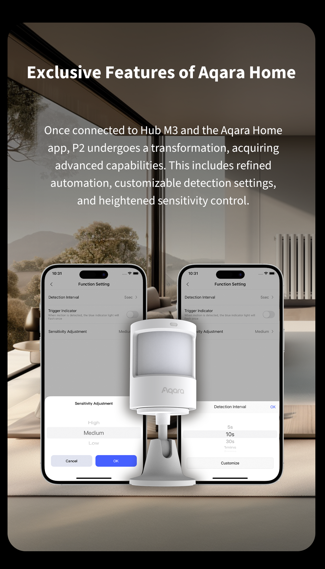 Aqara P2 Motion and Light Sensor