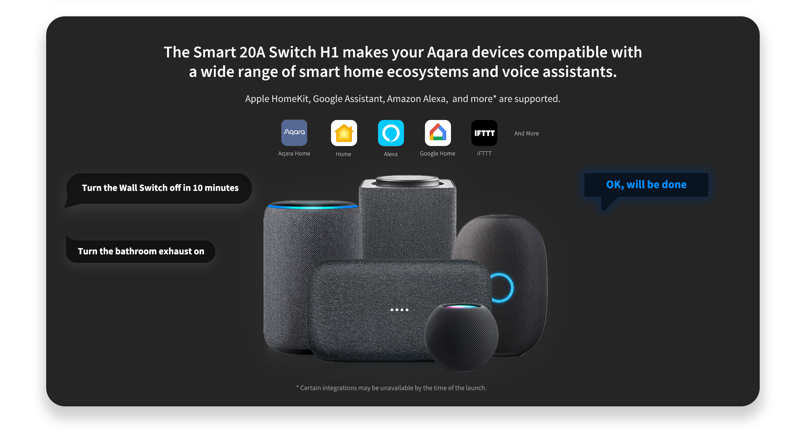 Aqara H1 Smart 20A Switch