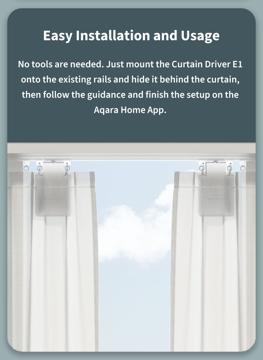 Aqara E1 Smart Curtain Driver