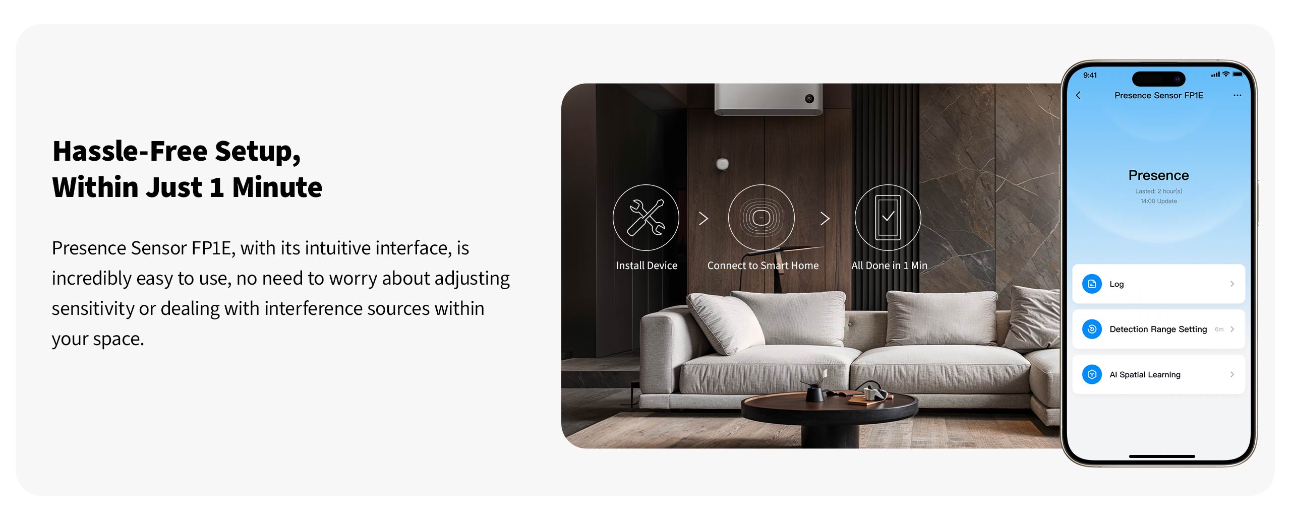 Aqara FP1E Presence Sensor
