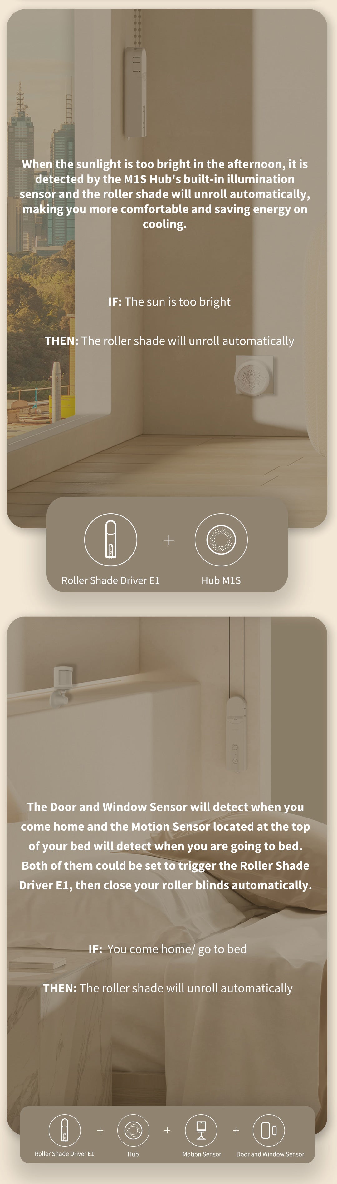 Aqara E1 Smart Roller Shade Driver
