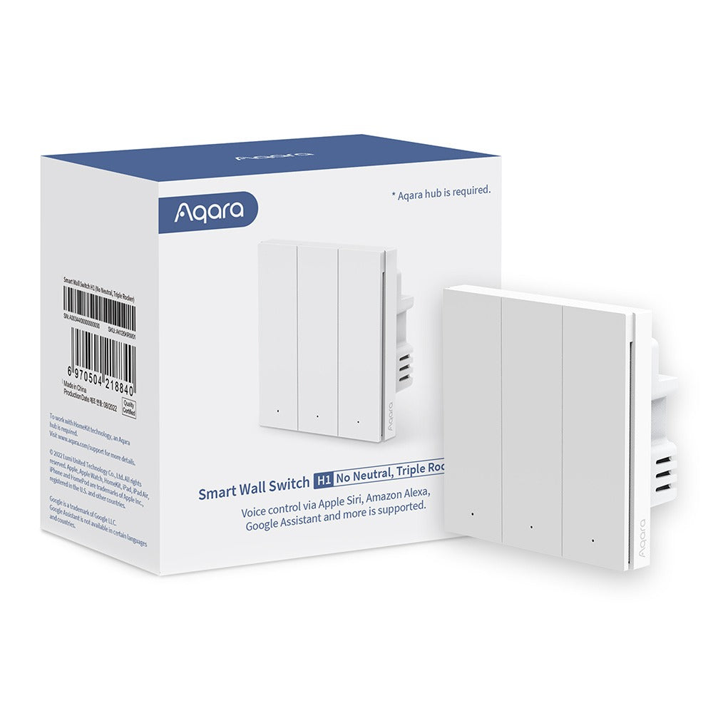 Aqara H1 Smart Wall Switch (Neutral / No-Neutral)